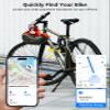 TopMade Bike Tracker, Works with Apple Find My (iOS Only), Global GPS Location on iPhone, iPad, Mac & Apple Watch, Bike Finder, Mount for Bottle Holder, Waterproof, Dustproof, Rechargeable, Black view 3