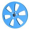 1/4 7 Inch Empty Reel, Empty Tape Reel for Reel to Reel Tape Recorder for Open Reel Sound Deck, Aluminum Alloy Recording Takeup Reel with 6 Hole, Replacement Opening Machine Part view 1