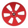 1/4 7 Inch Empty Tape Reel, Aluminum Alloy Recording Takeup Reel with 3 Hole for Reel to Reel Tape Recorder for Open Reel Sound Deck (Red Black) view 1
