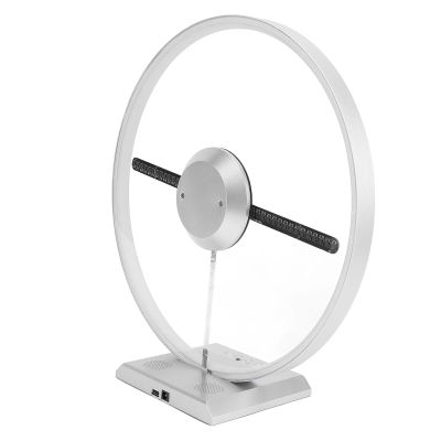 3D Hologram Fan, 26cm 3D Hologram Projector Advertising Display, Holographic Video Projector for Store Signs, Bar, Party, Christmas (US Plug)