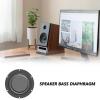 WEISUYUUS Subwoofer Diaphragm Loudspeaker Woofer Radiator Enhances Bass Experience Rubber and Iron Horn Accessory 6.5/8inch view 4