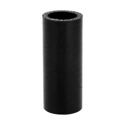 X AUTOHAUX Straight Coupler Silicone Hose 22mm/0.87" ID 2.99" Length 0 Degree Universal Car Silicone Hose Coolant Hose 3-Ply 4mm Thickness Air Intake/Turbo/Intercooler Piping Tube Black 1 Pcs