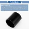X AUTOHAUX Straight Coupler Silicone Hose 60mm/2.36" ID 0 Degree Black view 4
