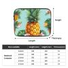 Tropical Pineapple Laptop Sleeve Case 10 inch Laptop Bag Shockproof Protective Notebook Case Computer Carrying Bag Case view 2