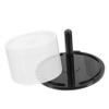 OSOLADY 4pcs Portable Cd Dvd Storage Buckets Organize Protect Your Disc Collection to Discs Each for Home Travel Use view 2