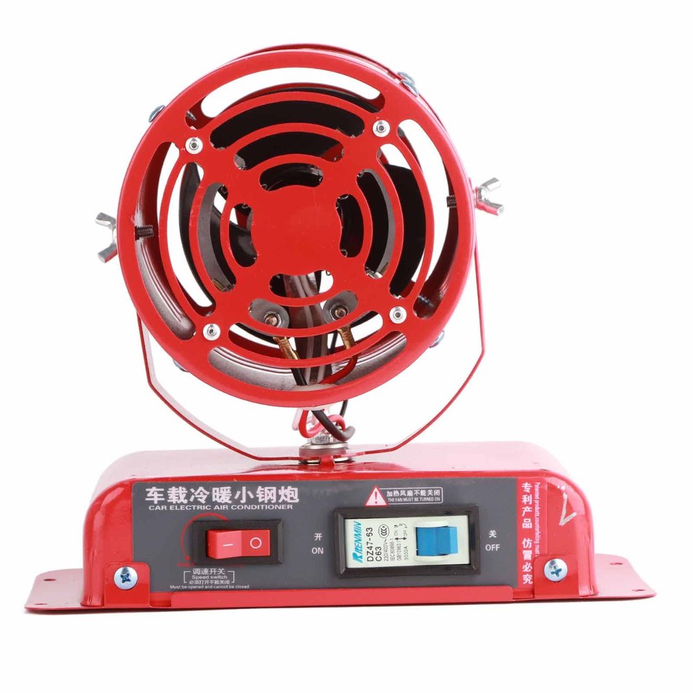 Automobile Warming Vehicle Mounted Air Heater 1000W1200W Portable Defogger Defroster Instant Heating and Cooling (12V)