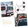 HOMOCONO 9 Pcs Buzzer Alarm Prank Beep Classroom Electric Prank Noise Maker Beeper Beep Tone Speaker Annoyatron Ppo Black view 3