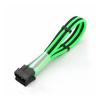 Chunsu 4pin 5pin 1 Line Round Acrylic Cable Combs for Computer Sata Power Cable-2pcs(5pin Comb,Black) view 2