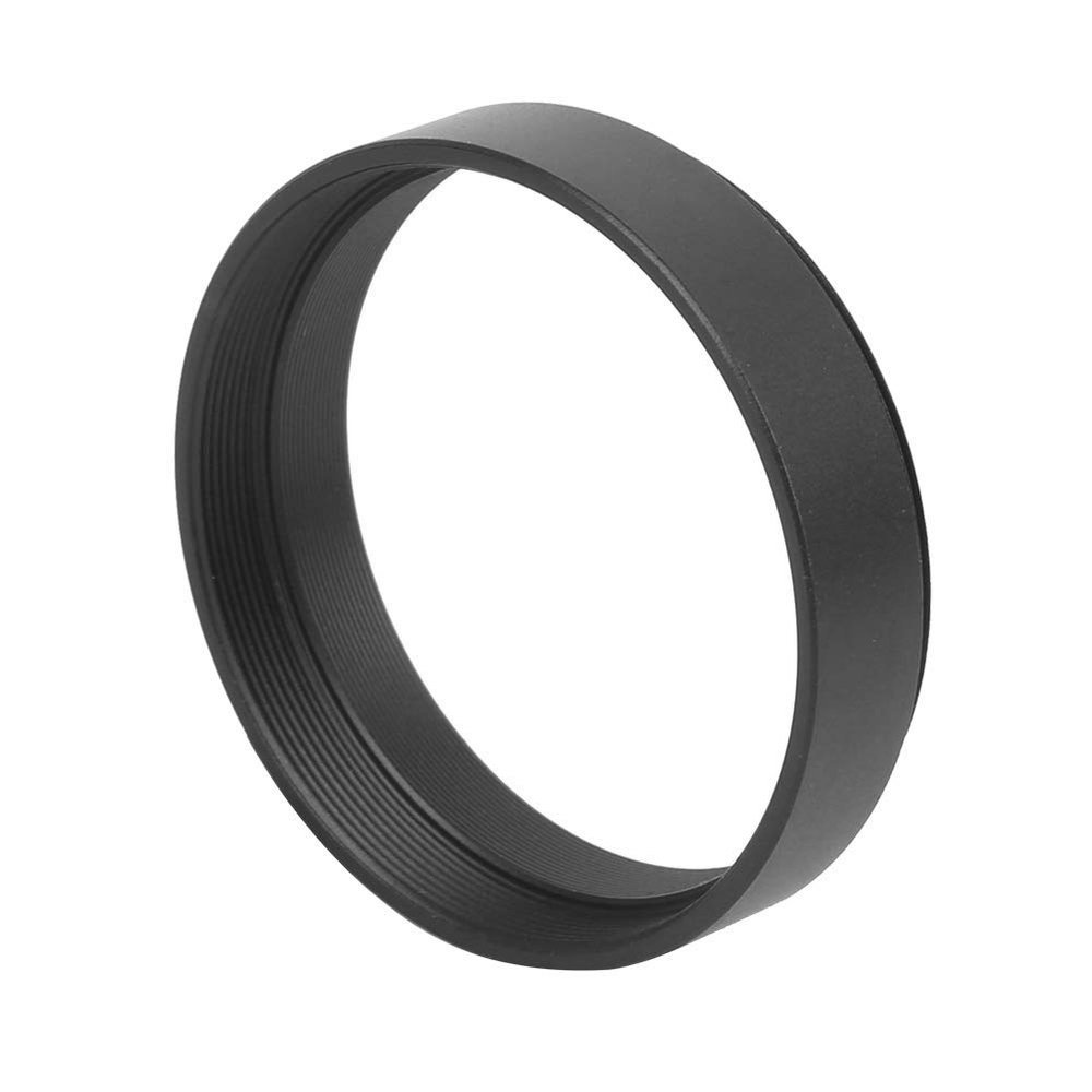 T2 Extension Tube, Astronomical Telescope Extension Tube M48X0.75 Alloy Black M48X0.75 Extension Tube for Telescope (10mm)