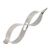 Jewelry Soldering Tweezer, Jewelry Soldering Rebound Clip Cross Locking Rebound Clip High Elasticity Straight Tip Jewelry Soldering Tweezers Stainless Steel Insulated Cross view 4