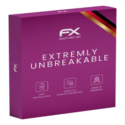 atFoliX Plastic Glass Protective Film compatible with Hikmicro PocketE, 9H Hybrid-Glass FX Screen Protector