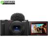 Sony ZV-1 II Vlog Camera with 4K Video & 20.1MP for Content Creators and Vloggers Black ZV-1M2/B Renewed Bundle with Deco Gear Case + 64GB Memory Card + Grip/Tripod 2 in 1 +Software + Accessories Kit view 2