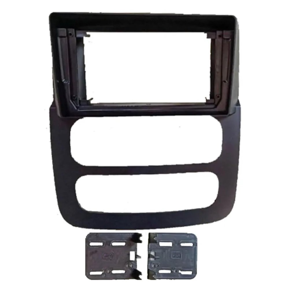 OLKUTIVQ Car Frame Fascia Adapter Canbus Box Decoder Android Radio Dash Fitting Panel Kit for RAM 1500 2500 3500(Frame)