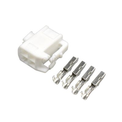 1 Set 4 Pin 6520-0349 7282-1042 Automotive Electrical Connector Air Bag SRS Socket Air Spring p/Lug 90980-10795(Male)