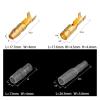 25/50/100sets 4.0 Crimp Terminal Car Electrical Wire Connector Diameter 4mmFemale + Male + Case Cold Press Terminal(25Sets (100pcs)) view 2