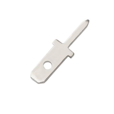 50/100pcs 2.8 Inserts p/Lug Spring Terminal PCB Solder Lug Thickness 0.5/0.8mm 1 Legs,PCB Welding Sheet(Thickness 0.8MM,50pcs)