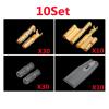 10/20/50sets Car Tools 3.5 Terminal Car Electrical Wire Connector Diameter 3.5mm Male Female 1 : 3 Cold Press Terminal(10Sets (80pcs)) view 2