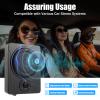 JUOPTGJ Audio Slim Under-Seat Powered Subwoofer,Slim Subwoofer,8" Under Seat Powered Subwoofer with Amp,Dual Mode Mini Active Car Hideaway Subwoofer 600W view 3