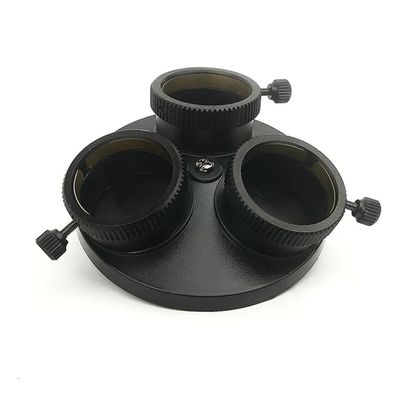 1.25-inch Reflective Telescope Eyepiece Rotating Seat Trieyepiece Conversion Seat Telescope(Upgrade with Metal)