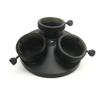 1.25-inch Reflective Telescope Eyepiece Rotating Seat Trieyepiece Conversion Seat Telescope(Upgrade with Metal) view 1