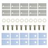 10PCS TO-220 Silver Heatsink Heat Sink,TO-220 Heatsink for MOSFET Voltage Regulator view 2