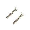 50/100/200 Pcs Amp 1.2 MM Auto Crimp Loose Wire Terminal DJ623W-1.2x0.6A Splice Pin Electrical Connector p/Lug 1718653-1 4F0973703 G406(50 pcs) view 2