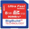 BigBuild Technology 8GB SDHC Memory Card for Fujifilm GFX 100, 100 II, 100S II, 50R Cameras view 1