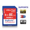 BigBuild Technology 8GB SDHC Memory Card for Fujifilm GFX 100, 100 II, 100S II, 50R Cameras view 3