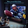 GEOYEAO TV Sound Bar, Bluetooth Soundbar with Dolby Digital Surround Audio System for Smart TV, HDMI ARC/Opt/Aux Home Theater Speaker for Game/PC/Projector view 4