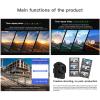 Miasazyr Time Lapse Camera, 1080P HD Timelapse Camera Outdoor Construction, Waterproof Level IP66, 110 Wide Angle & 2.4" LCD Screen, 180 Days Standby for Record Jobsite, Plant Growth view 4