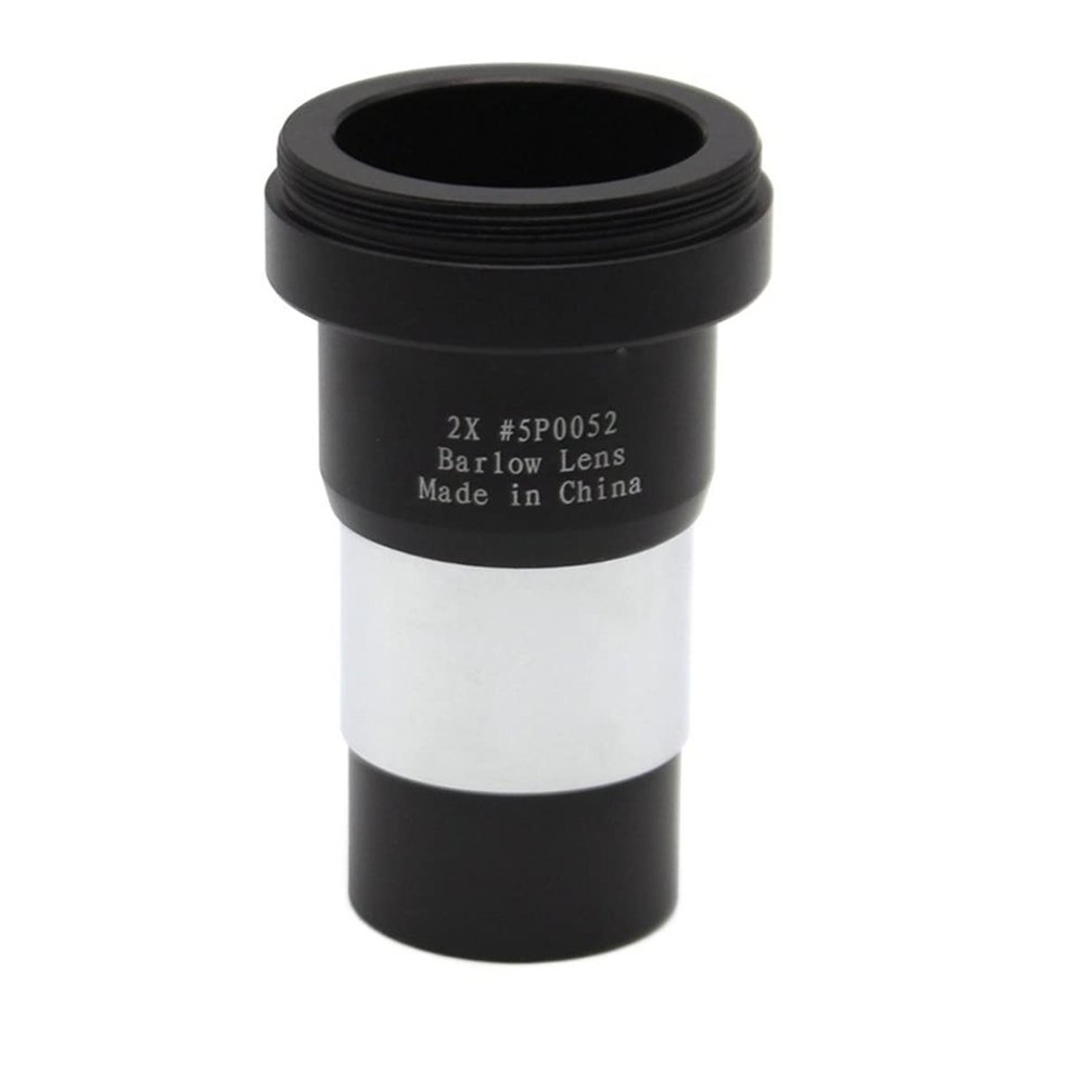 2X Lens Multi Coated for 1.25" Astronomical Telescope with M42x0.75mm Male Thread for T/T2
