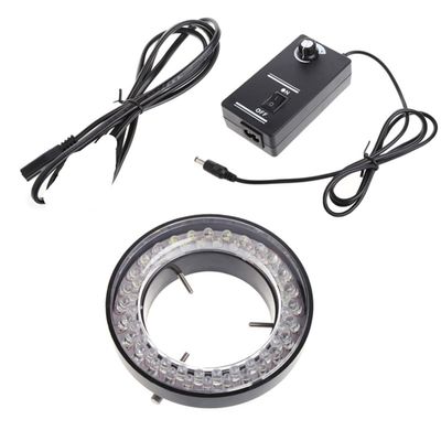 Microscope Observation 60 LED Adjustable Ring Light Illuminator Lamp for Stereo Microscope