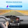 10" Single Din Car Stereo Touchscreen Radio with Wireless Apple CarPlay Android Auto, Backup Camera, Bluetooth, GPS Navigation, Netflix, YouTube, Voice Control & HD QLED Display view 3