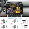 10" Single Din Car Stereo Touchscreen Radio with Wireless Apple CarPlay Android Auto, Backup Camera, Bluetooth, GPS Navigation, Netflix, YouTube, Voice Control & HD QLED Display view 4