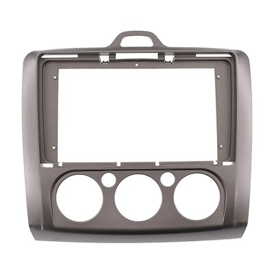 9 Inch Car Radio Frame Compatible For Ford Focus 2009 Double Din DVD Mp5 Audio Stereo Panel Installation Kit Fascia Cover