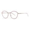 laureles Reading Glasses Women Blue Light Blocking Round Readers Computer Metal Frame Eyeglasses Female (c2, +1.00 Magnification) view 2
