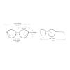 laureles Reading Glasses Women Blue Light Blocking Round Readers Computer Metal Frame Eyeglasses Female (c2, +1.00 Magnification) view 4