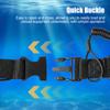 MiOYOOW Scuba Diving Lanyards, 2Pcs Anti-Lost Spring Ropes Stretchable Spring Coiled Lanyards with Quick Release Buckle for Cameras Dive Flash Lights view 4