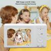 4K Digital Camera 56MP Vlogging Camera 20X Digital Zoom 4K Compact Travel Video Camera, Digital Zoom Autofocus Small Camera with Built in Flash Compact Travel Video Camera view 2
