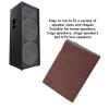 150 x 50cm Speaker Grill Cloth Fabric, Scratchproof Stereo Fabric Replacement for Home Speakers, Stage Audio Speakers and KTV Boxes Repair (Brown) view 3