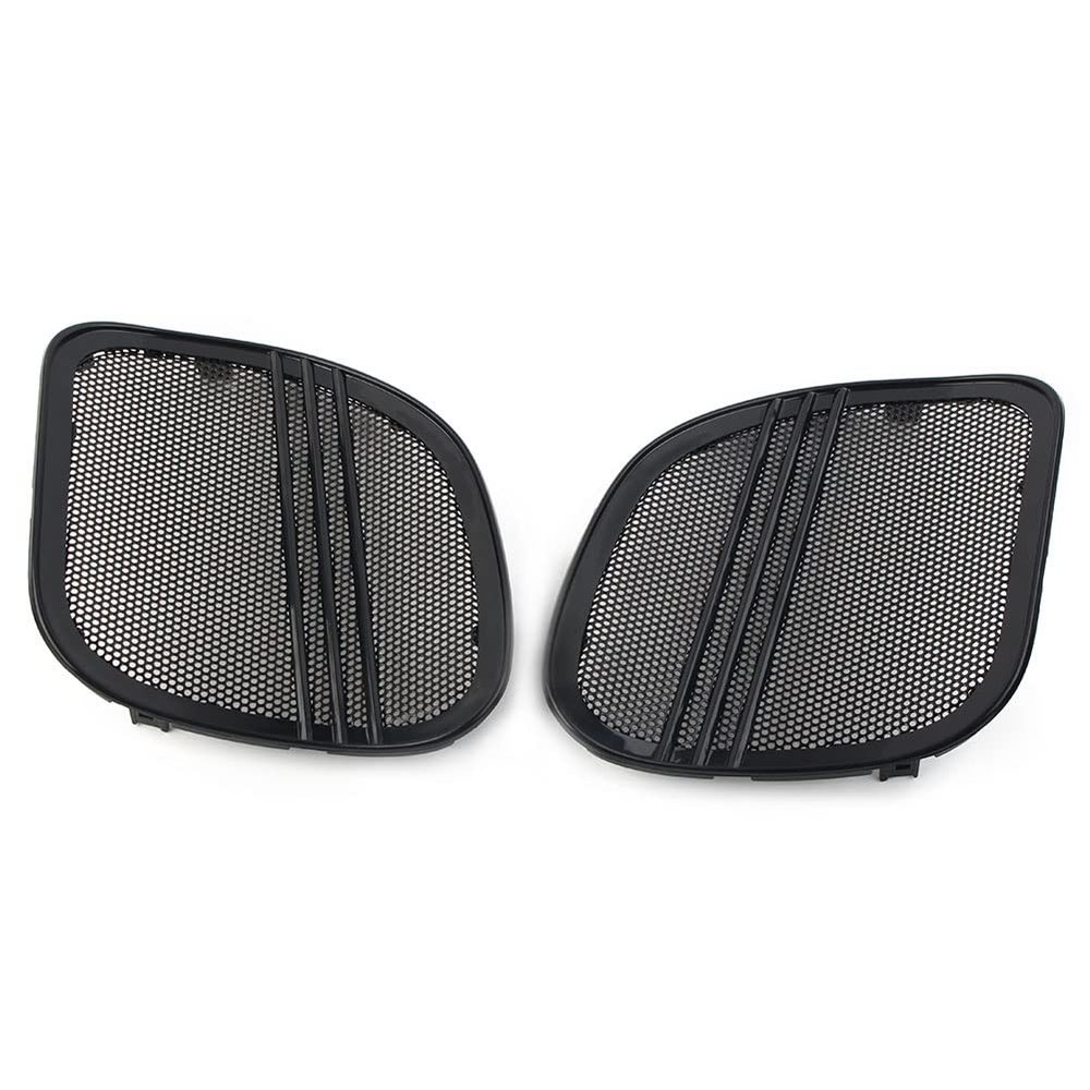 Cnamid5 Fairing Speaker Grille Tri Line Adapter Speaker Cover for Harley Road Glide Models 2015-2021