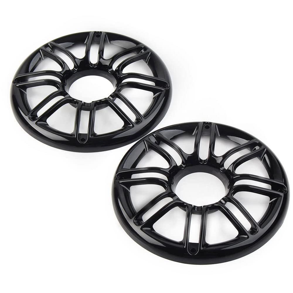 Cnamid5 Motorcycle Fairing Speaker Grill Covers Front Speaker Grill For Harley Touring 1998-2013 models