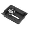 Cunyuer Upper Quick Release Plate Compatible with DJI Ronin RS2 RSC2 RS3 Pro RS4 Pro, Gimbal Stabilizer QR Plate, Camera Tripod Ball Head Base (Standard Version) view 2