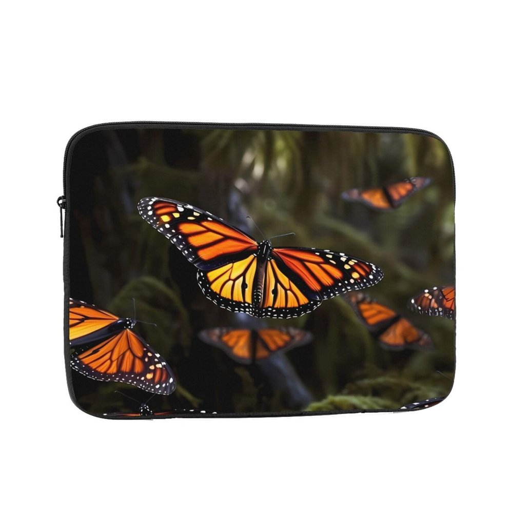 Monarch Butterflies1 Laptop Sleeve Case 15 inch Laptop Bag Shockproof Protective Notebook Case Computer Carrying Bag Case