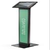 Compulocks iPad Pro M4/M5 Apex Enclosure Brandable Floor Stand  Secure Tablet Display Stand, Kiosk Mount, Stand for Touchscreen Tablets, Digital Signage, POS Display - Black view 1
