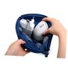 COSMEVIVI Shockproof Digital Storage Bag Pouches for Travel Electronics Organizer Cable Wire Management Large Dark view 3