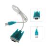 ACGTUY F3KE Black USB to RS232 RS-232(DB9) Serial Cable Standard Adapter Converter Compatible with The PC view 3