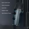 LICAEVEY USB Condenser Gaming Microphone, 192KHz Dynamic USB PC Mic, Adjustment Volume HiFi Podcast Mic with Shock Mount and Rotating Gain Knob, for Streaming Podcasting view 3