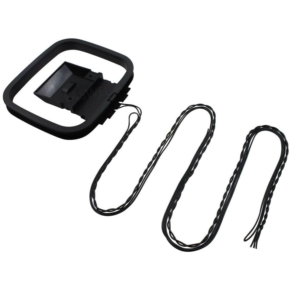 AM/FM Loop antenna with 3-pin connector Fit for Sharp XL-30 XL-HP500 CD-BA300