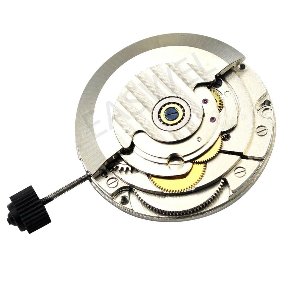 Clone eta 2824 automatic movement silver color Fit for asian shanghai 2824